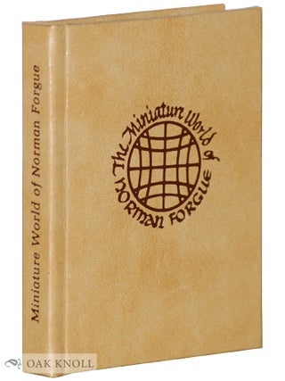 Order Nr. 128147 THE MINIATURE WOLRD OF NORMAN FORGUE. James Guthrie