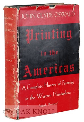 Order Nr. 128437 PRINTING IN THE AMERICAS. John Clyde Oswald