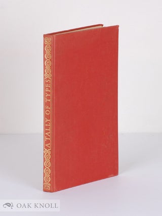 Order Nr. 128438 A TALLY OF TYPES CUT FOR MACHINE COMPOSTION AND INTRODUCED AT THE UNIVERSITY...