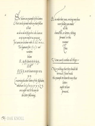 THE FIRST WRITING BOOK, AN ENGLISH TRANSLATION ... ARRIGHI'S OPERINA.