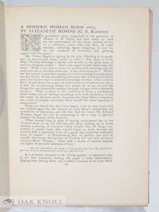 THE ANGLO SAXON REVIEW, A QUARTERLY MISCELLANY. VOLUMES I-III.
