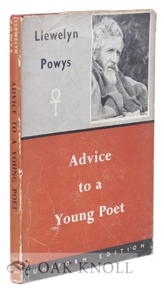 Order Nr. 128959 ADVICE TO A YOUNG POET. Llewelyn Powys