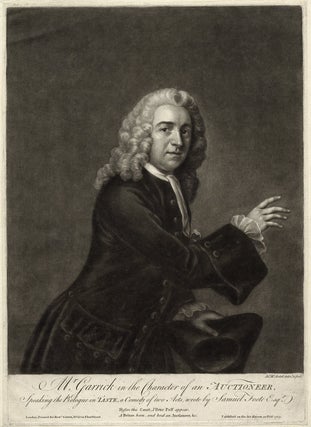 AN ACTOR'S LIBRARY: DAVID GARRICK, BOOK COLLECTING AND LITERARY FRIENDSHIPS.