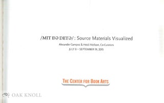 METADATA: SOURCE MATERIALS VISUALIZED