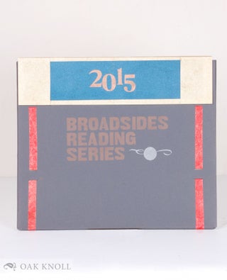 Order Nr. 129169 CENTER BROADSIDES 2015 READING SERIES