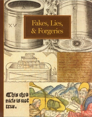 Order Nr. 129201 FAKES, LIES, AND FORGERIES. Earle Havens, ed