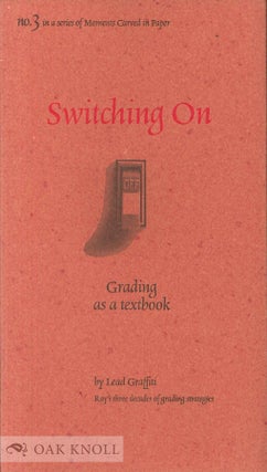 Order Nr. 129252 SWITCHING ON: GRADING AS A TEXTBOOK