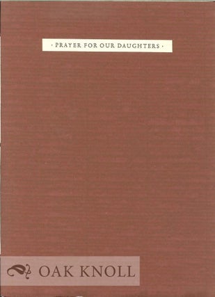 Order Nr. 129573 PRAYER FOR OUR DAUGHTERS. Mark Jarman