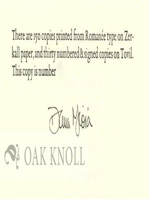 CONTRIBUTOR'S NOTE