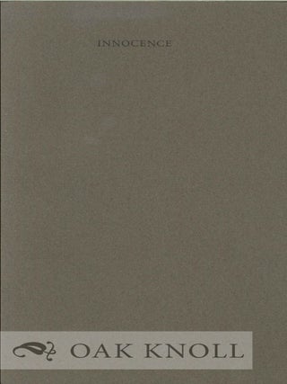 Order Nr. 129624 INNOCENCE. Bruce Bawer