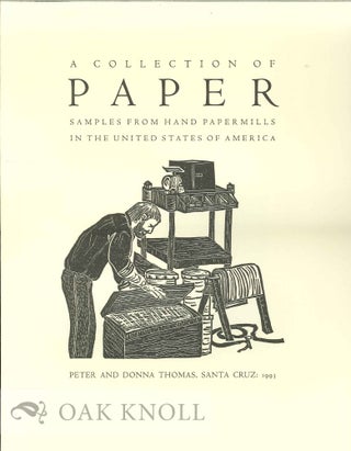 Order Nr. 129660 Prospectus for A COLLECTION OF PAPER SAMPLES FROM HAND PAPERMILLS IN THE UNITED...