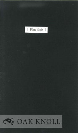 Order Nr. 129742 FILM NOIR. Dana Gioia