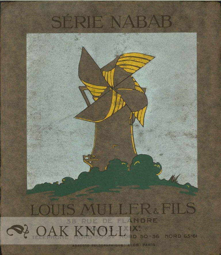 Order Nr. 129772 SÉRIE NABAB. Muller.
