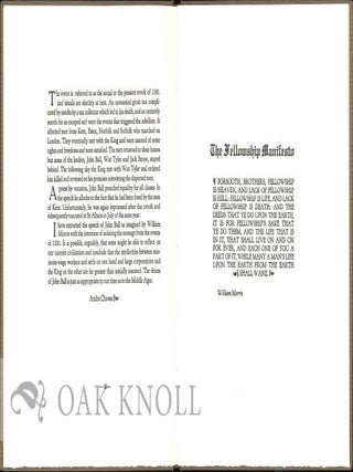 THE SPEECH OF JOHN BALL.