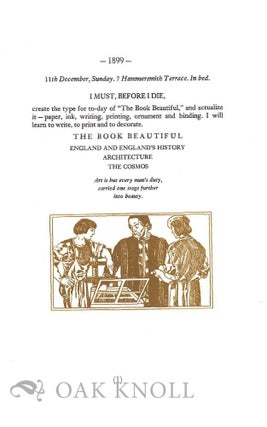 THE DOVES PRESS IN THE JOURNALS OF T.J. COBDEN-SANDERSON.