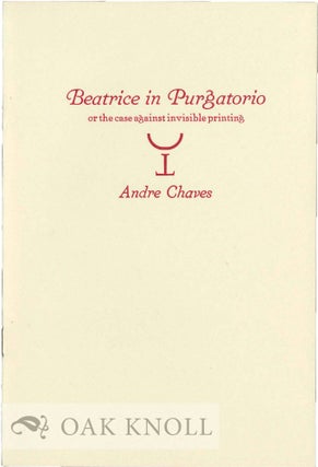 Order Nr. 129851 BEATRICE IN PURGATORIO. Andre Chaves
