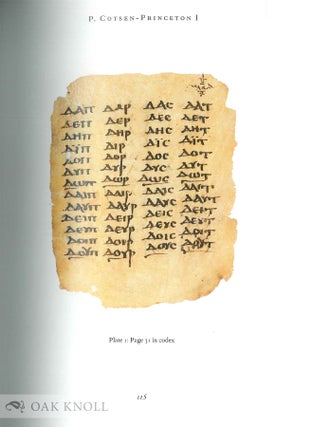 PRACTICE MAKES PERFECT: P. COTSEN-PRINCETON 1 AND THE TRAINING OF SCRIBES IN BYZANTINE EGYPT