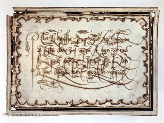 THE GLORY OF THE ART OF WRITING: THE CALLIGRAPHIC WORK OF FRANCESCO ALUNNO OF FERRARA.
