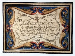 THE GLORY OF THE ART OF WRITING: THE CALLIGRAPHIC WORK OF FRANCESCO ALUNNO OF FERRARA.