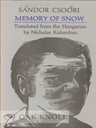 Order Nr. 130160 MEMORY OF SNOW. Sándor Csóri