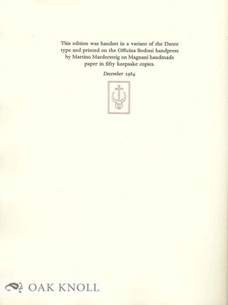 TO MY BROTHER GEORGE.