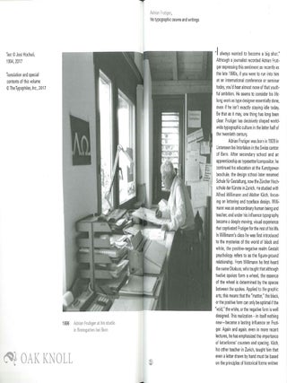 ADRIAN FRUTIGER (1928-2015)