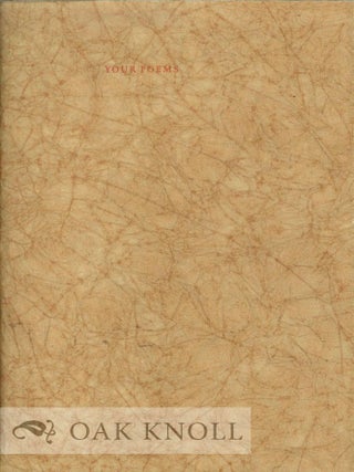 Order Nr. 130324 YOUR POEMS. James L. Weil