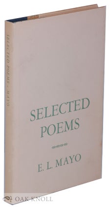 Order Nr. 130383 SELECTED POEMS. E. L. Mayo
