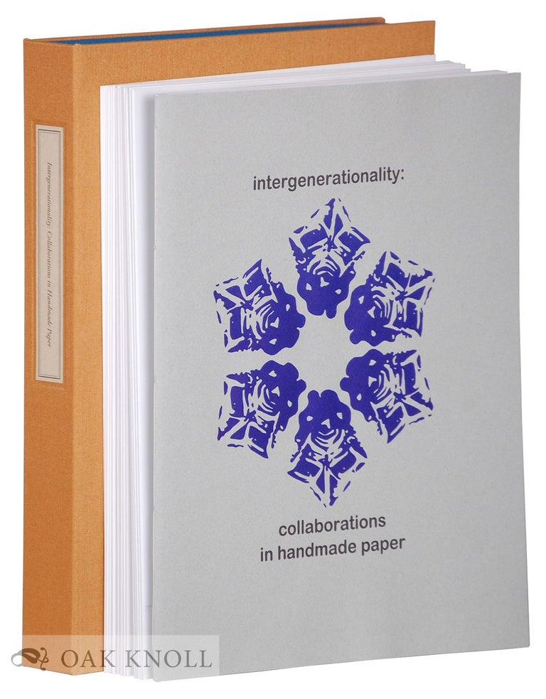 Order Nr. 130442 INTERGENERATIONALITY: COLLABORATIONS IN HANDMADE PAPER.