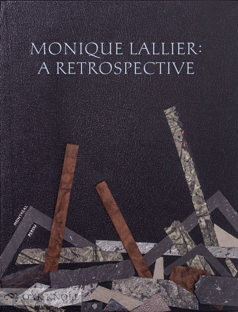 Order Nr. 130456 MONIQUE LALLIER: A RETROSPECTIVE. Monique Lallier.