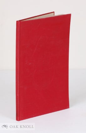 Order Nr. 130470 THE SCRIBNER BOOKSTORE; THE LIMITED EDITIONS CLUB IN FIRST EDITIONS
