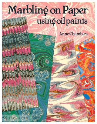 Order Nr. 130803 MARBLING ON PAPER USING OIL PAINTS. Anne Chambers