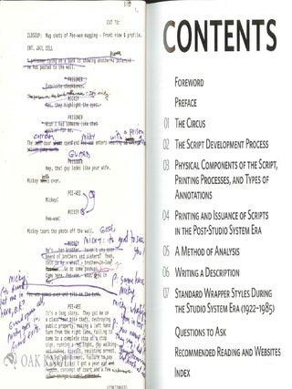 THE CELLULOID PAPER TRAIL: IDENTIFICATION AND DESCRIPTION OF TWENTIETH CENTURY FILM SCRIPTS.