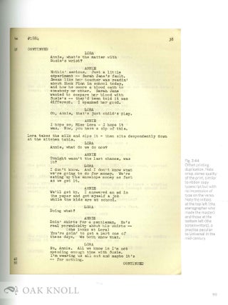 THE CELLULOID PAPER TRAIL: IDENTIFICATION AND DESCRIPTION OF TWENTIETH CENTURY FILM SCRIPTS.