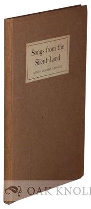 Order Nr. 130890 SONGS FROM THE SILENT LAND. Louis Vernon Ledoux