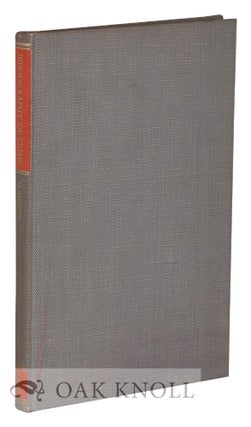 Order Nr. 131328 A CONTRIBUTION TOWARDS A BIBLIOGRAPHY DEALING WITH CRIME AND RELATED SUBJECTS....