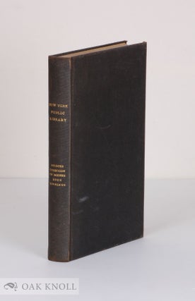 Order Nr. 131375 THE SPENCER COLLECTION OF MODERN BOOK BINDINGS