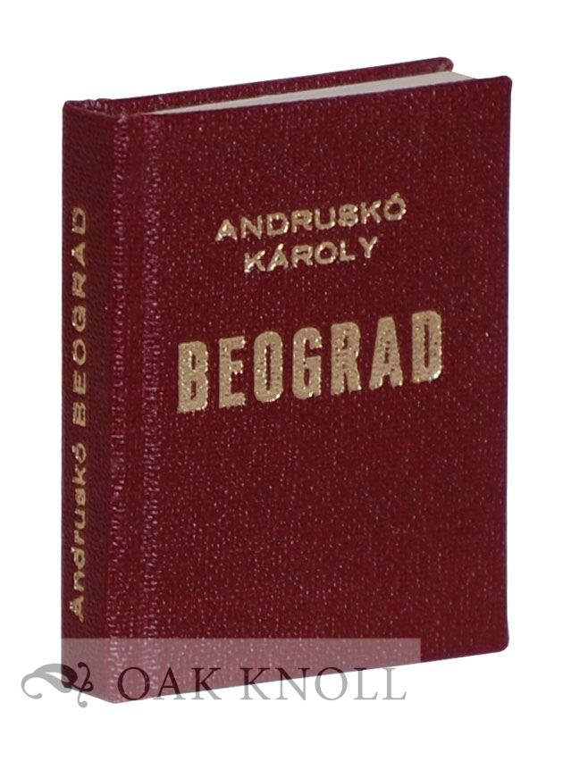 Order Nr. 131387 BEOGRAD. Andruskó Károly.