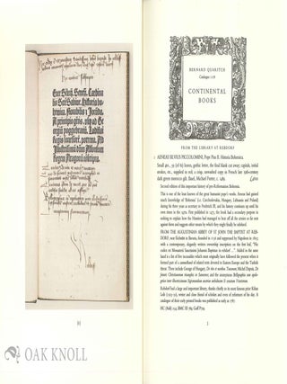 CONTINENTAL BOOKS.