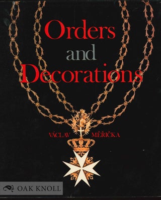 Order Nr. 131489 ORDERS AND DECORATIONS. Václav Mericka
