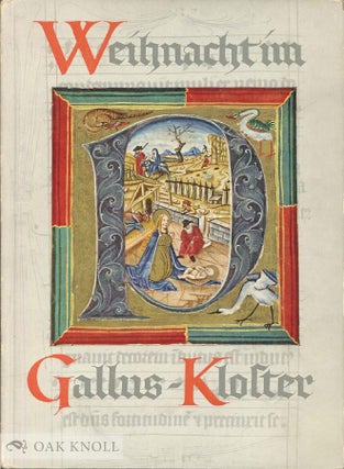 Order Nr. 131526 WEIHNACHT IM GALLUS-KLOSTER. Johannes Duft