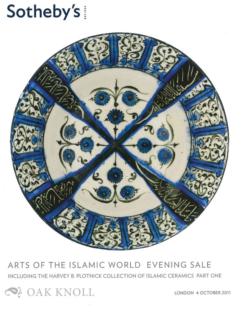 Order Nr. 131549 ART OF THE ISLAMIC WORLD. Sotheby's.