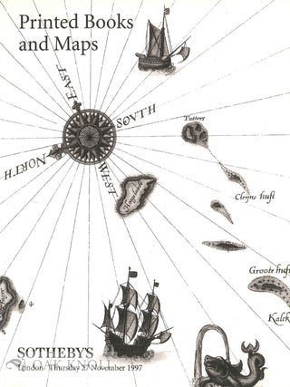 Order Nr. 131631 PRINTED BOOKS AND MAPS. Sotheby's