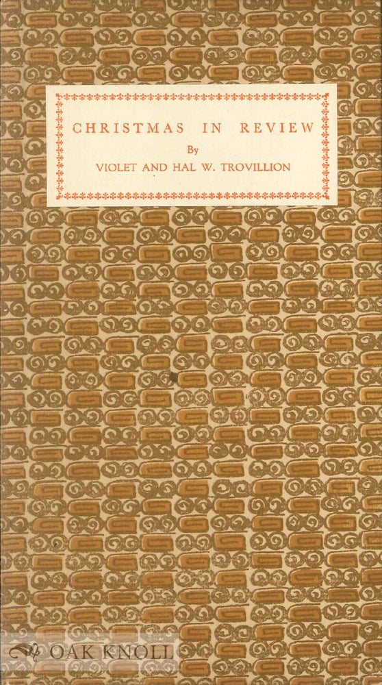Order Nr. 131830 CHRISTMAS IN REVIEW. Violet and Hal Trovillion.
