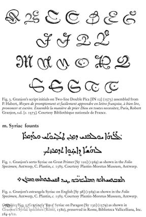 ROBERT GRANJON, LETTER-CUTTER, 1513-1590: AN OEUVRE-CATALOGUE