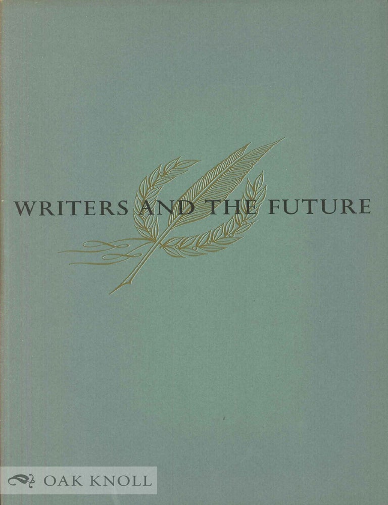 Order Nr. 132255 WRITERS AND THE FUTURE. Van Wyck Brooks.