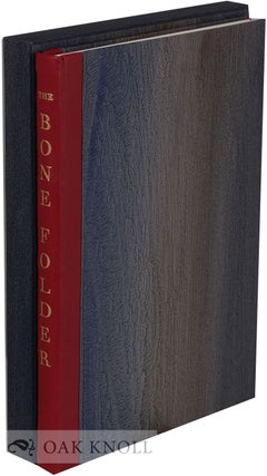 Order Nr. 132336 THE BONE FOLDER. Ernst Collin, Peter Verheyen, translation
