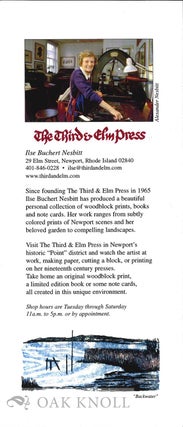Order Nr. 132530 Announcement from The Third & Elm Press