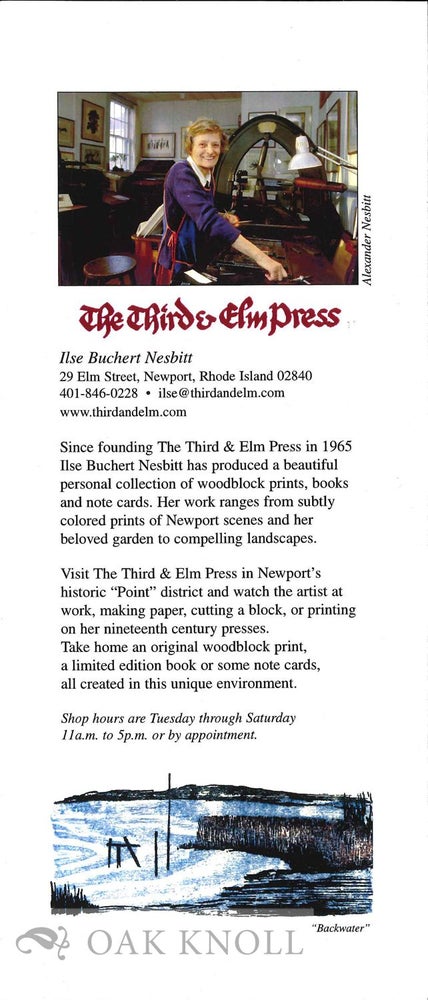Order Nr. 132530 Announcement from The Third & Elm Press.