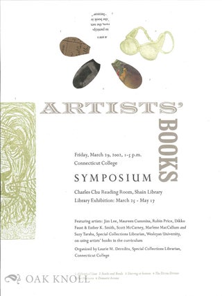 Announcement of Artists' Books Symposium